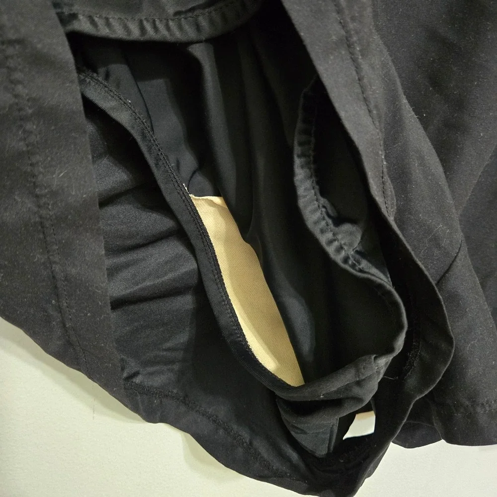 White Stag Womens Plus 2X 18-20 Black‎ Swim Shorts Board Shorts with Liner